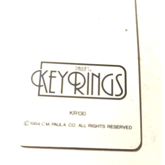 Vintage Show Me Your Ways O Lord Keychain Card - Picture 4 of 6